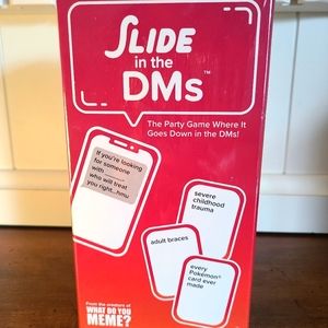 Slide in the DMs card game